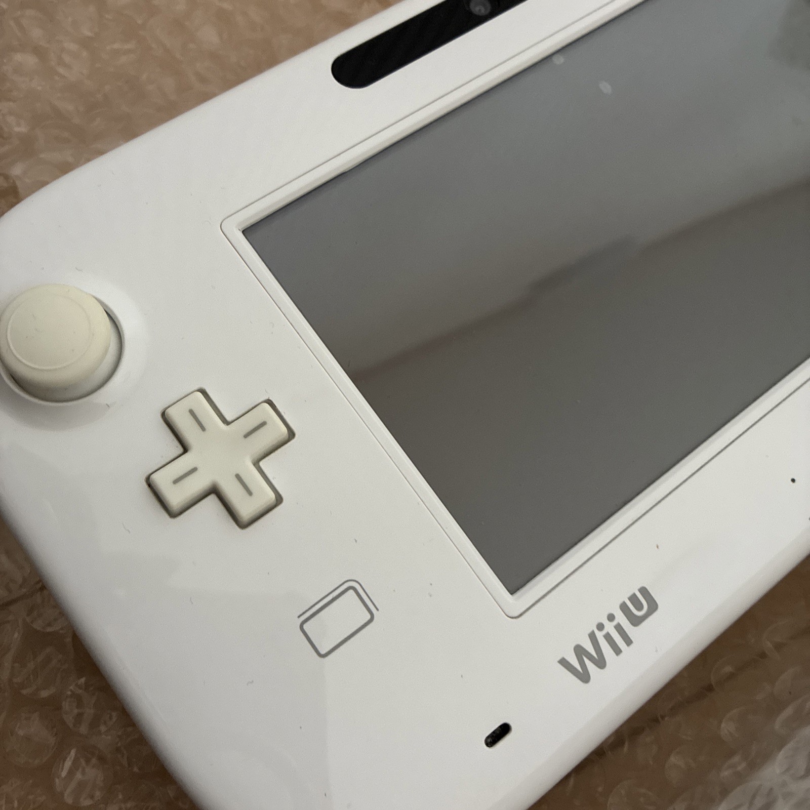 Nintendo Wii U 32GB Console White + 5 Games Tested Working No Wii Remote