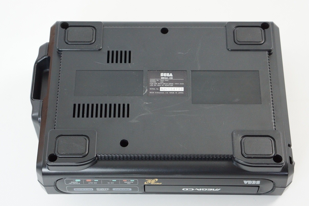 MEGA CD Console Boxed SEGA CLASSIC Genesis Tested System HAA-2510 A20164733