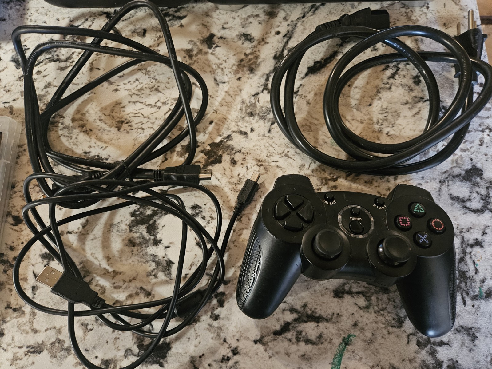 Sony PS3 Console Bundle DJ Hero Turntable Controller 2 Games Tested Working