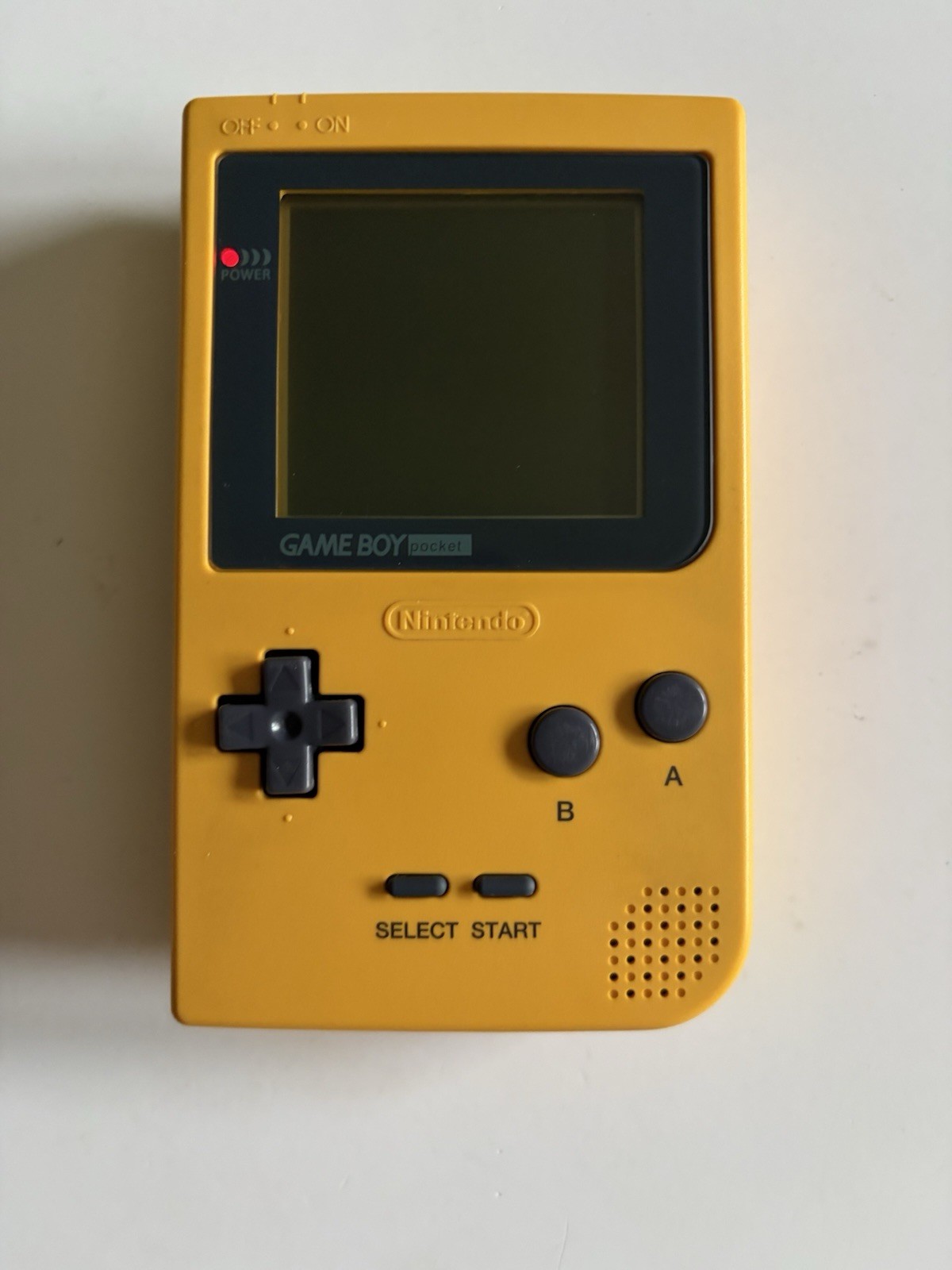 PROFESSIONALLY RESTORED OEM Game Boy Pocket Console (Yellow) & Tetris Plus!