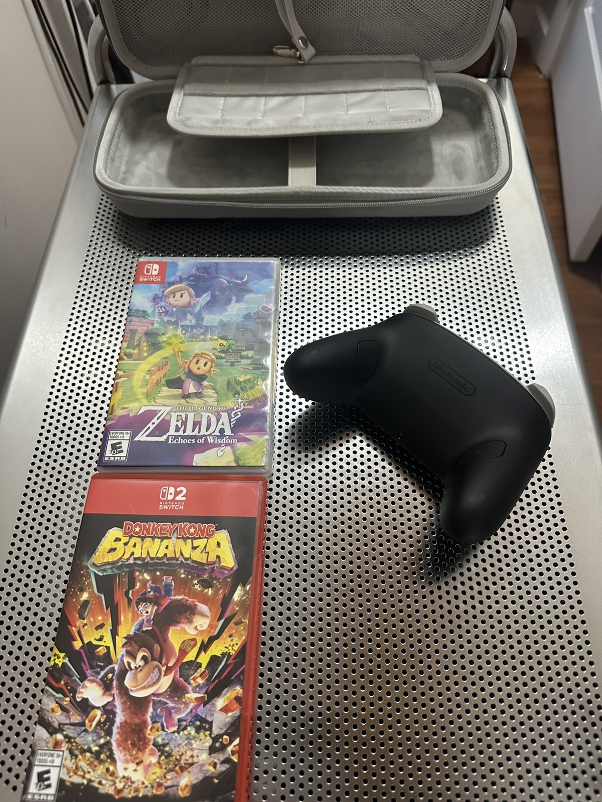 Nintendo Switch 2 Handheld Console 256GB W/ Controller, Case, Grip cover, Games