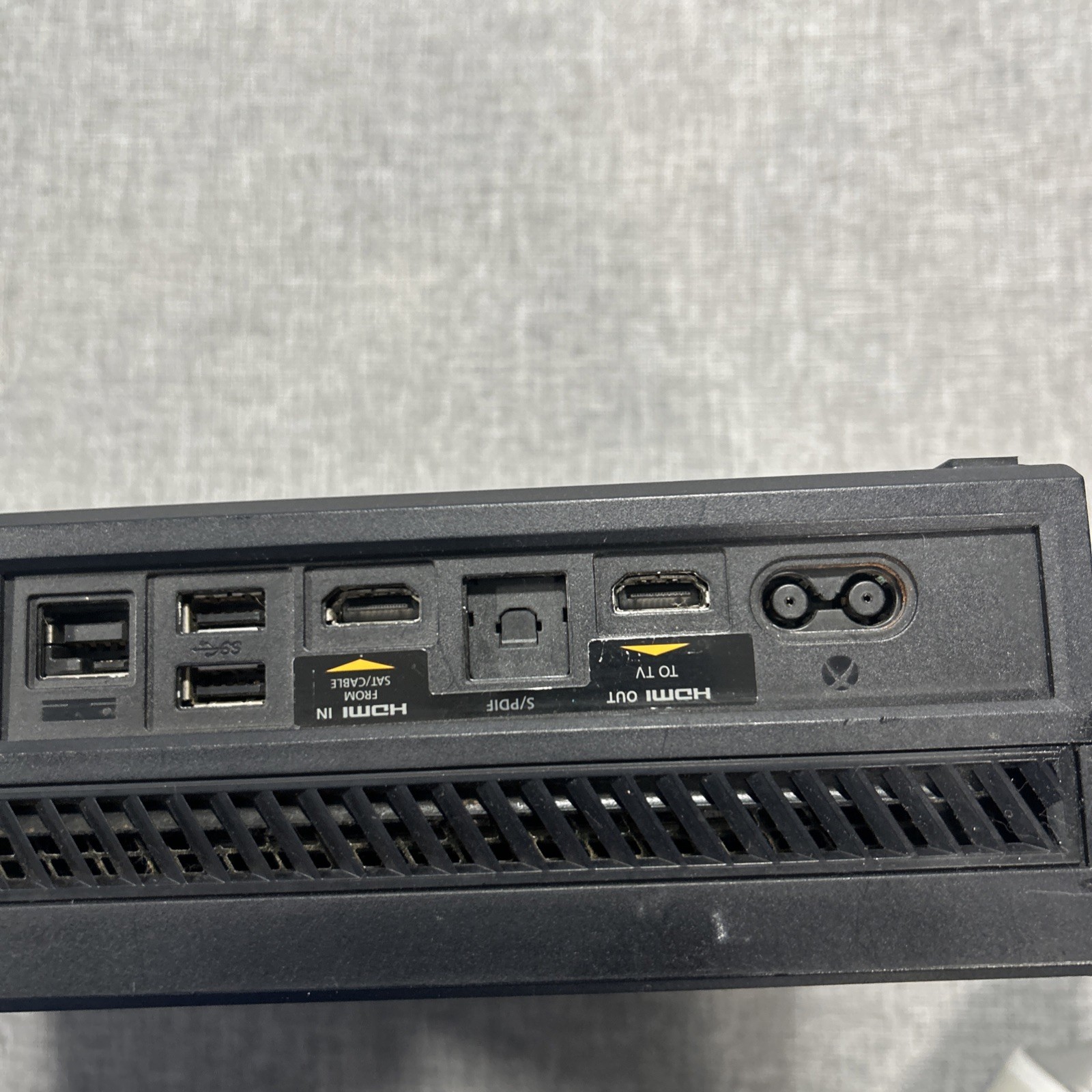 Microsoft Xbox One Console Model 1540 500GB Black w/ Power Supply For Parts