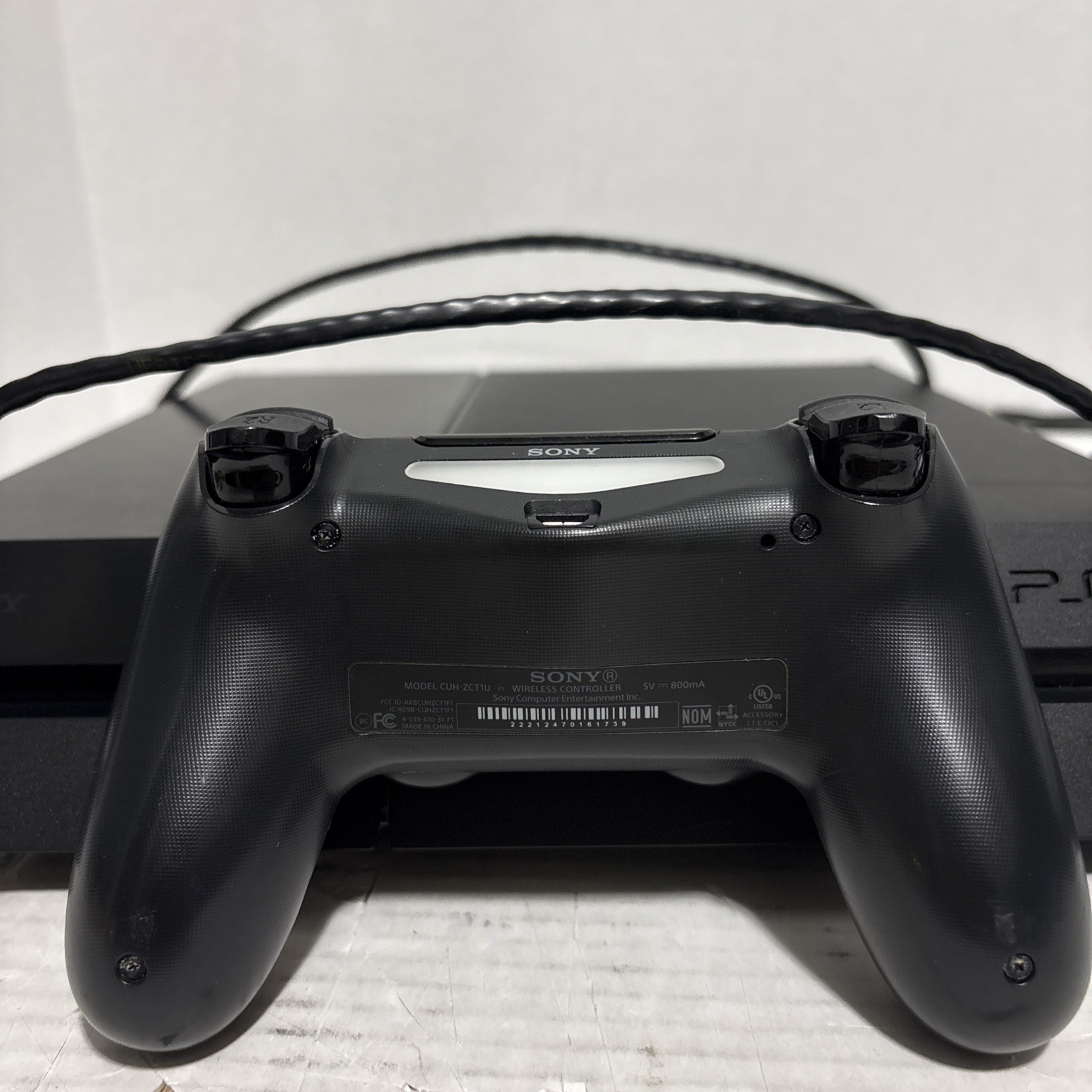 Sony PlayStation 4 500GB Console – Black w/ Controller & Cords (TESTED)