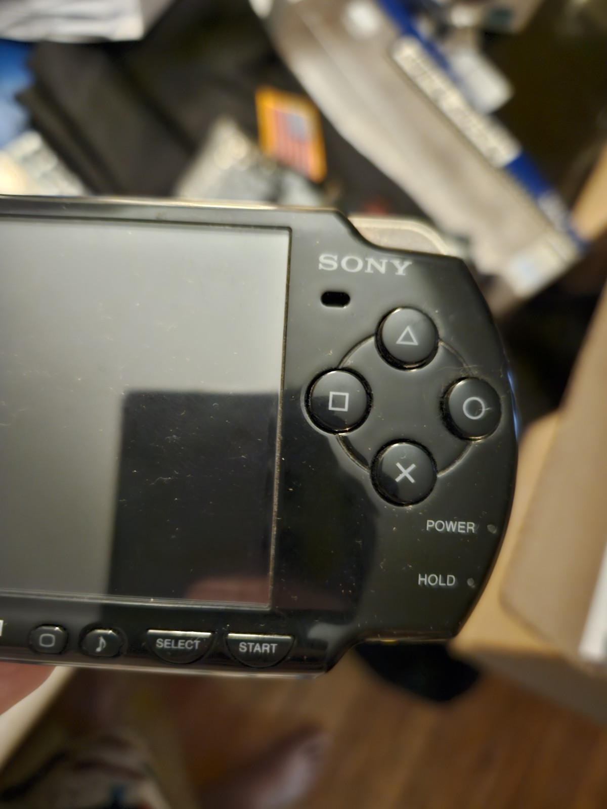 Sony PSP-2000 PlayStation Portable Handheld Console Black/Silver Wi-Fi Case