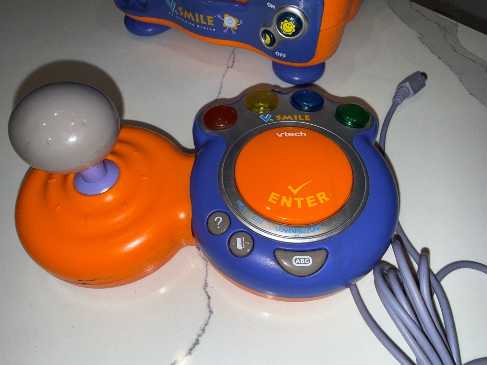 VTech V.Smile TV Learning System Console – Untested – No Power Cable