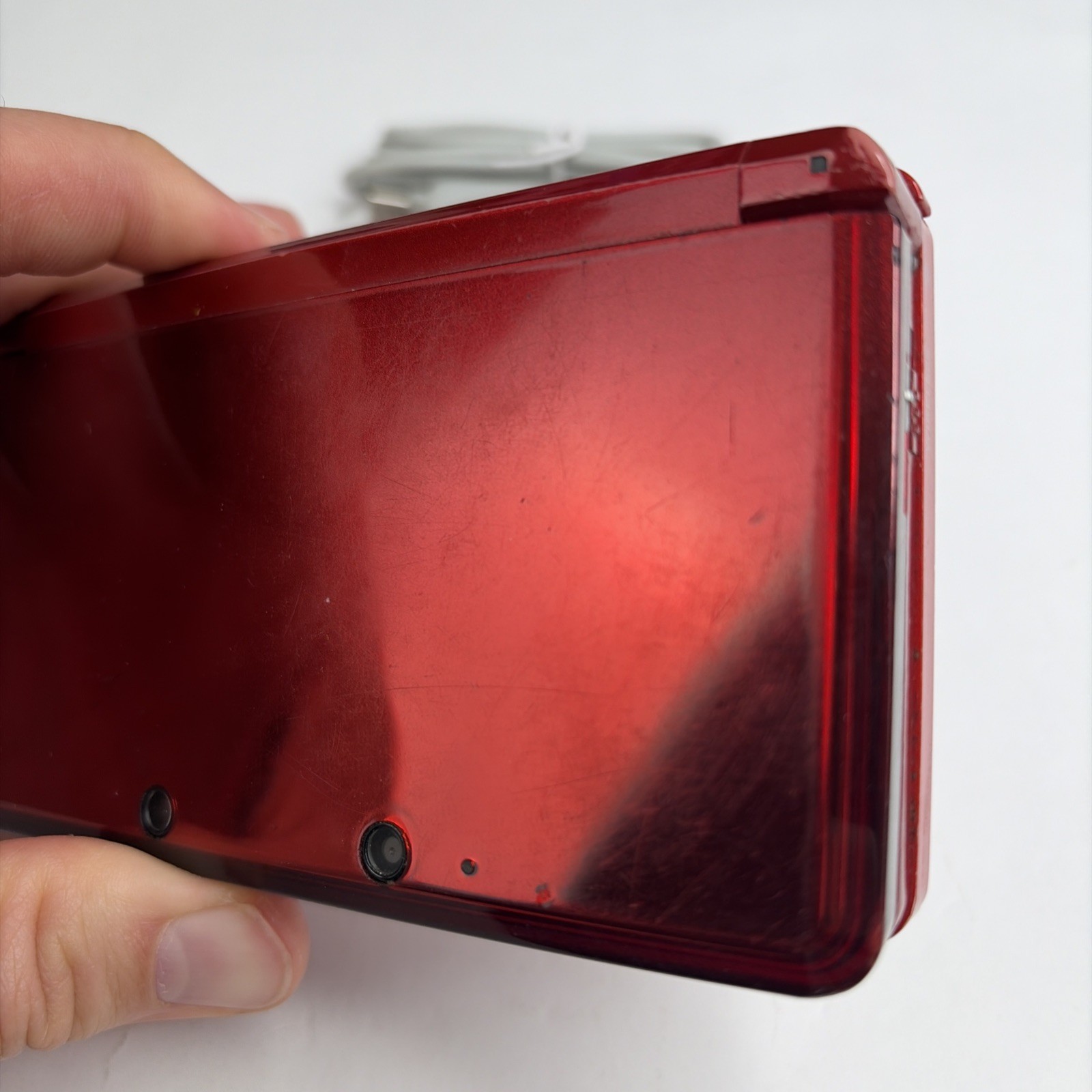 Nintendo 3DS System – Red Region USA, Charger US Model