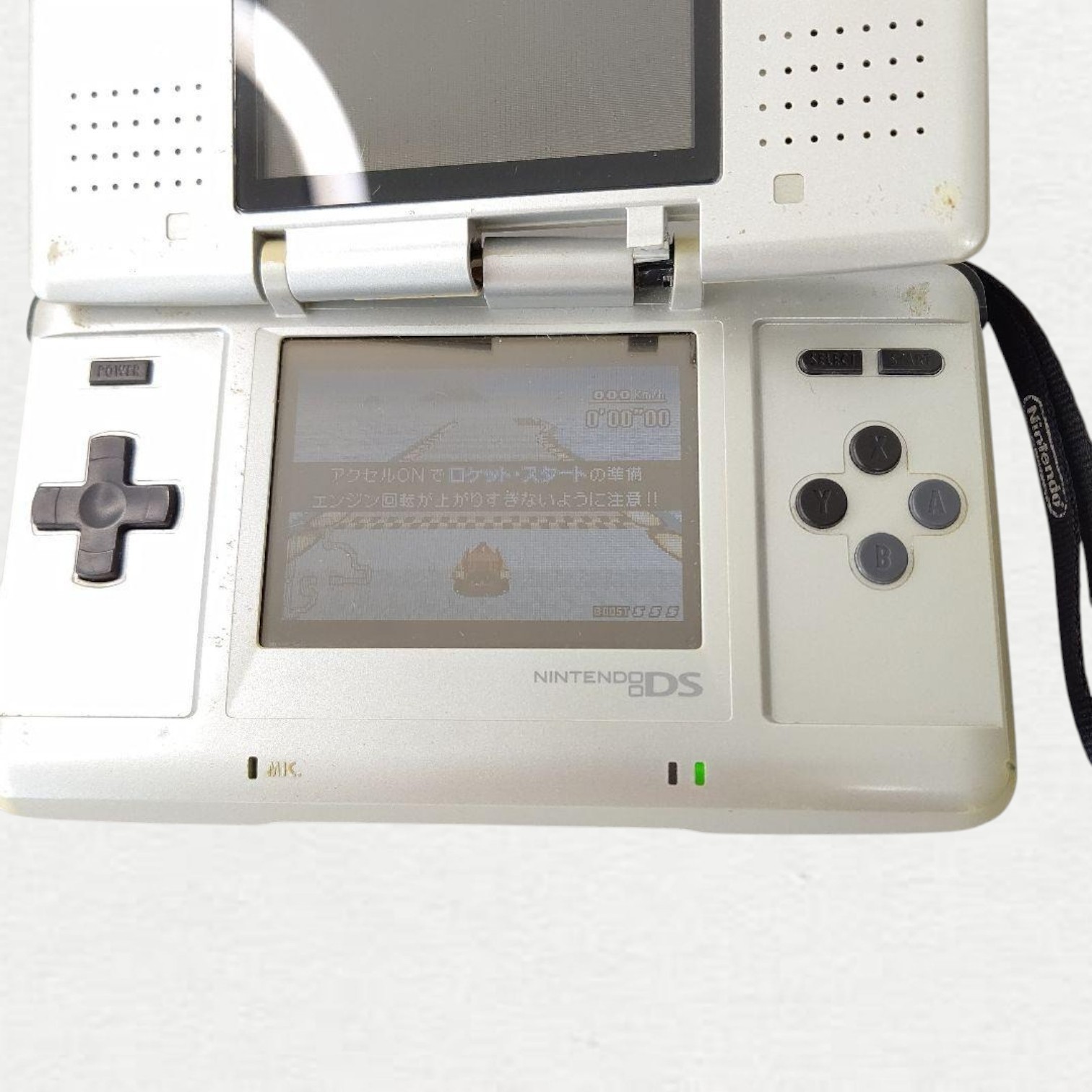 Nintendo DS Console Handheld System Wi-Fi Capability Headphone Jack Silver