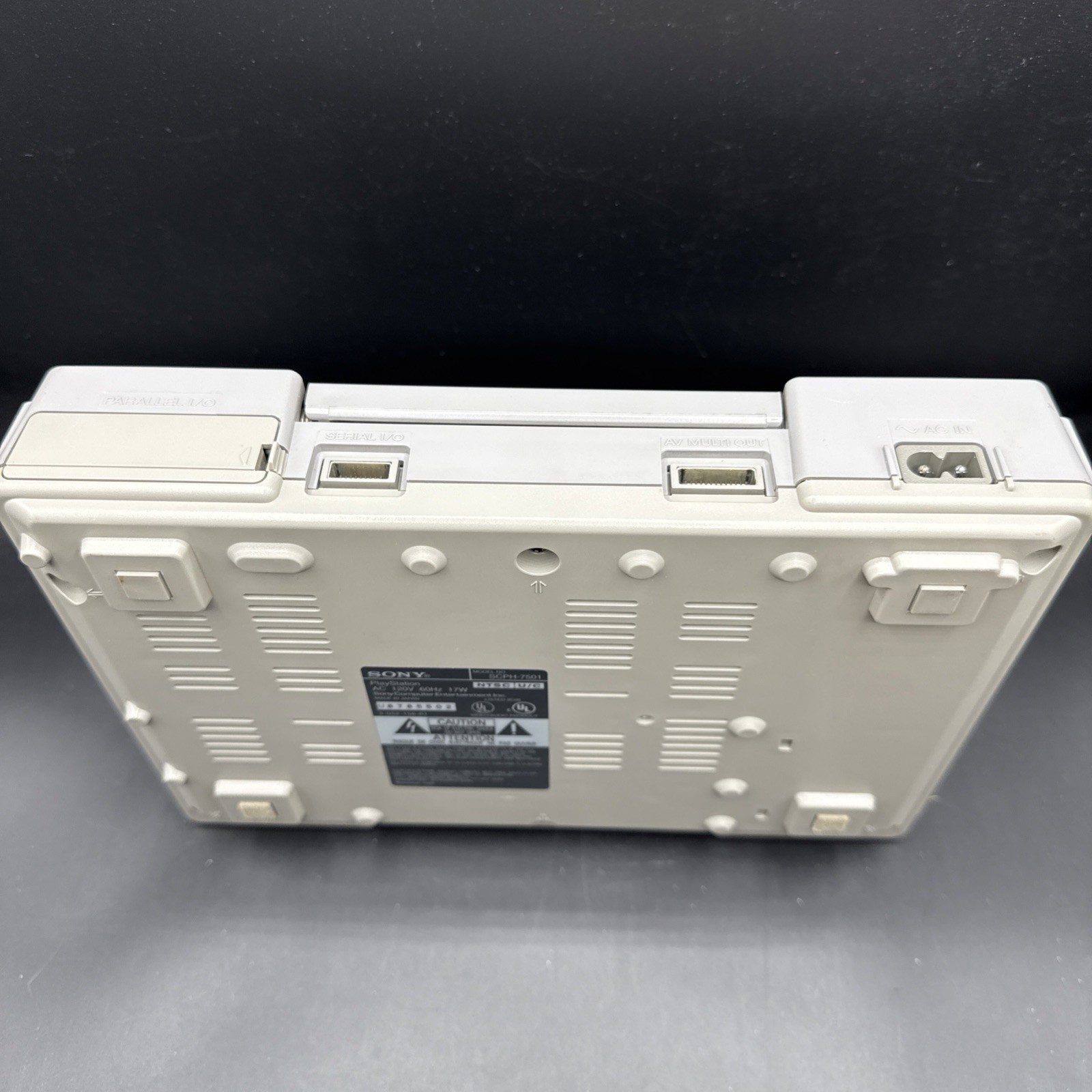 Sony PlayStation 1 Video Game Console – Gray SCPH-7501 1 Controller NO CABLES