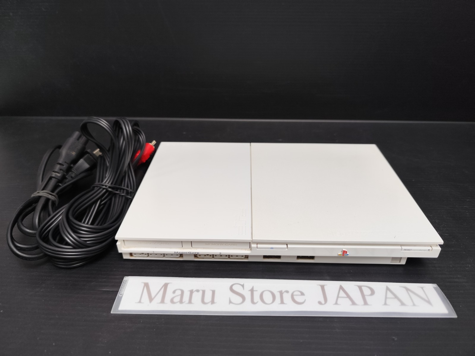 E+ «Region Free» SONY Playstation2 Slim Console SCPH-90000 Ceramic White Note