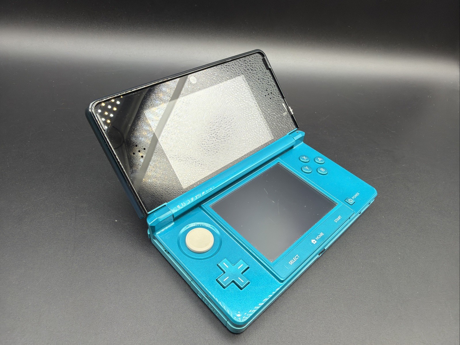 Nintendo 3DS Handheld System – Aqua Blue •READ DESCRIPTION! Tested Working
