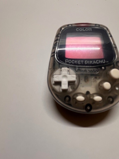 Pocket Pikachu Color Pedometer Pokemon Used Tested Japan