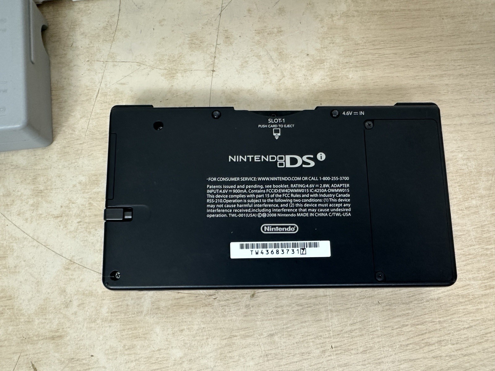 Nintendo DSi – Matte Black – Complete in Box CIB w/ Inserts/Charger/Stylus WORKS