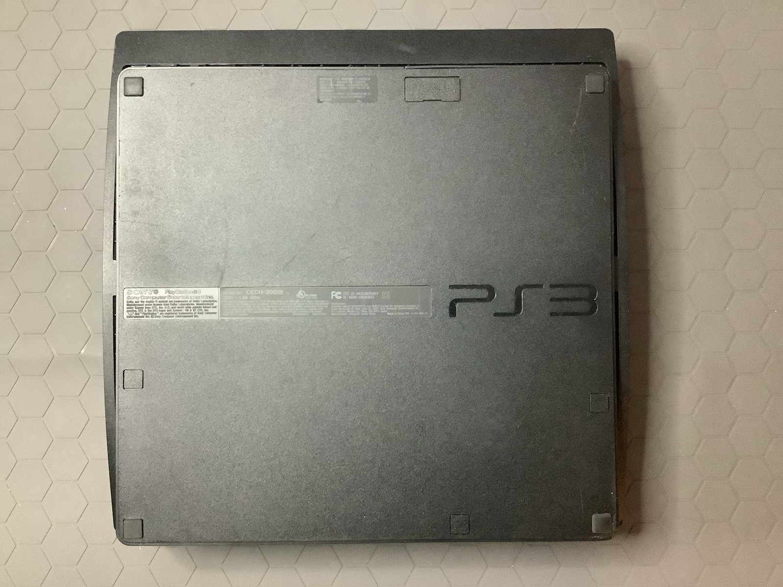 Sony PlayStation 3 PS3 Slim Console CECH-3001B 320GB Console Only Tested Working