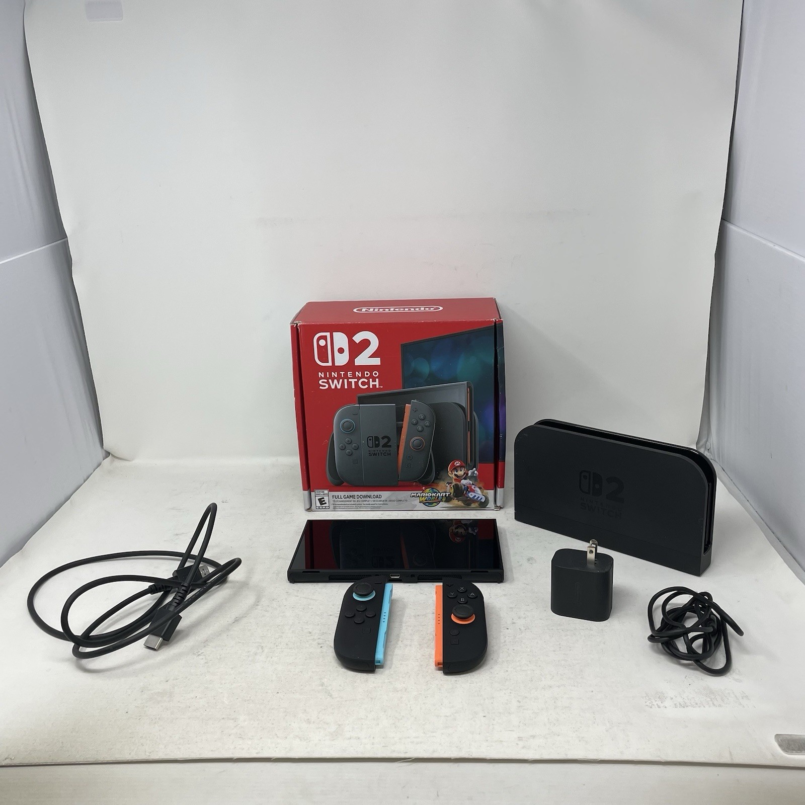 Nintendo Switch 2 System Handheld Console Black 256GB w/ Controllers *Read*