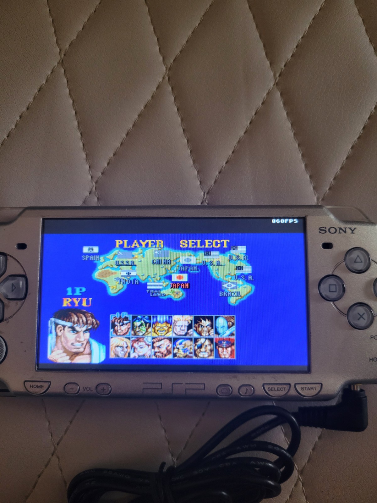 Sony PSP-2001 Silver Handheld System Console UMD NTSC