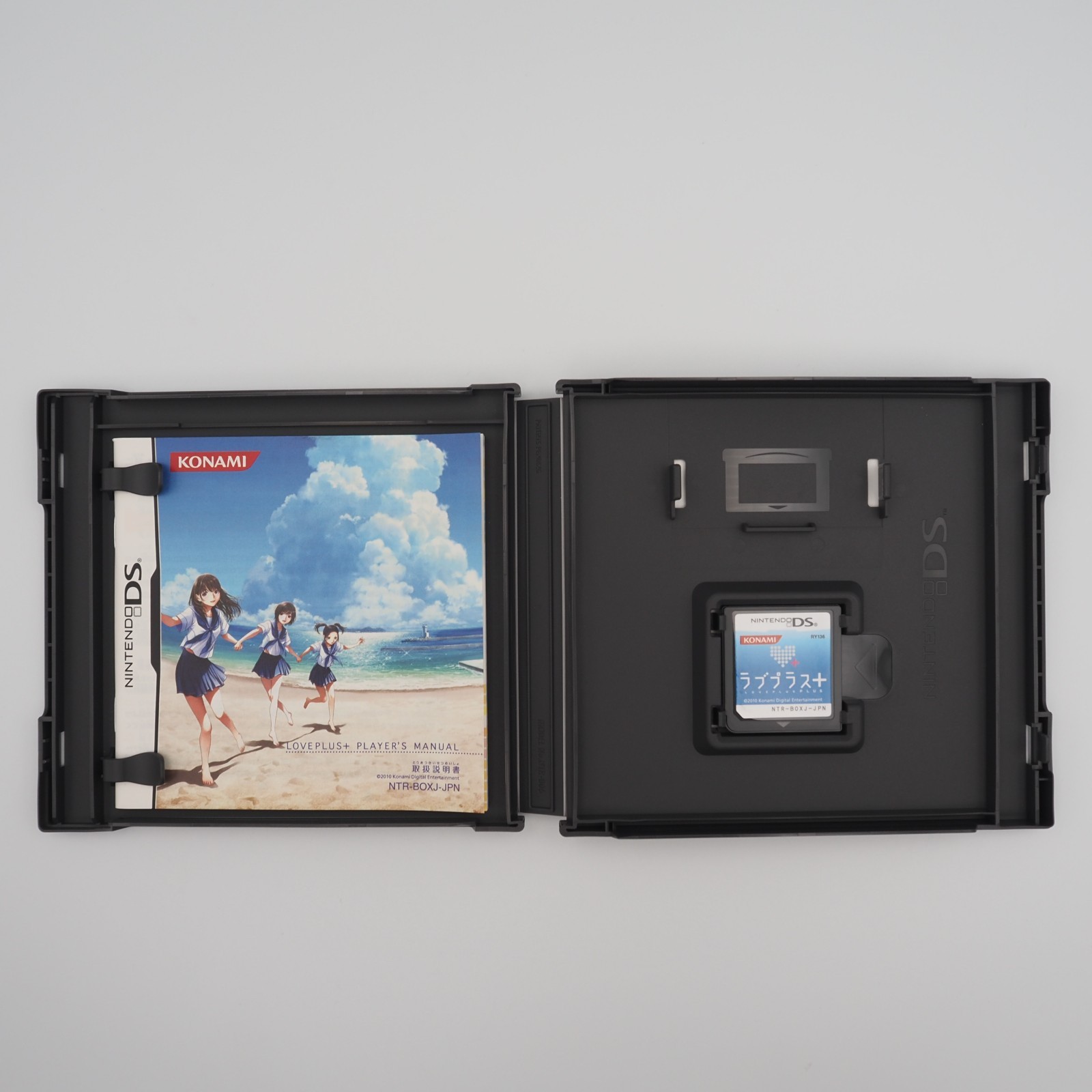 Nintendo DSi XL LL Love Plus «Manaka» Deluxe Console KONAMI w/Box Tested VG
