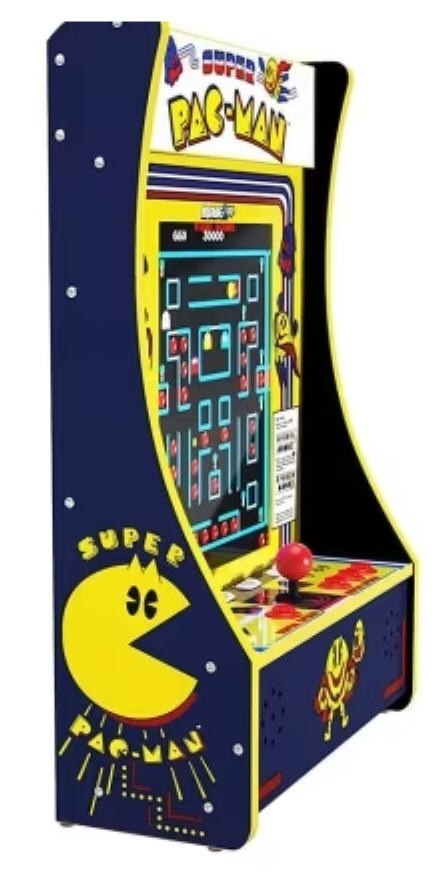 NEW Arcade1up Super Pacman Party-Cade 1-In-1 SEALED NEW -17″ Monitor – FREE GIFT