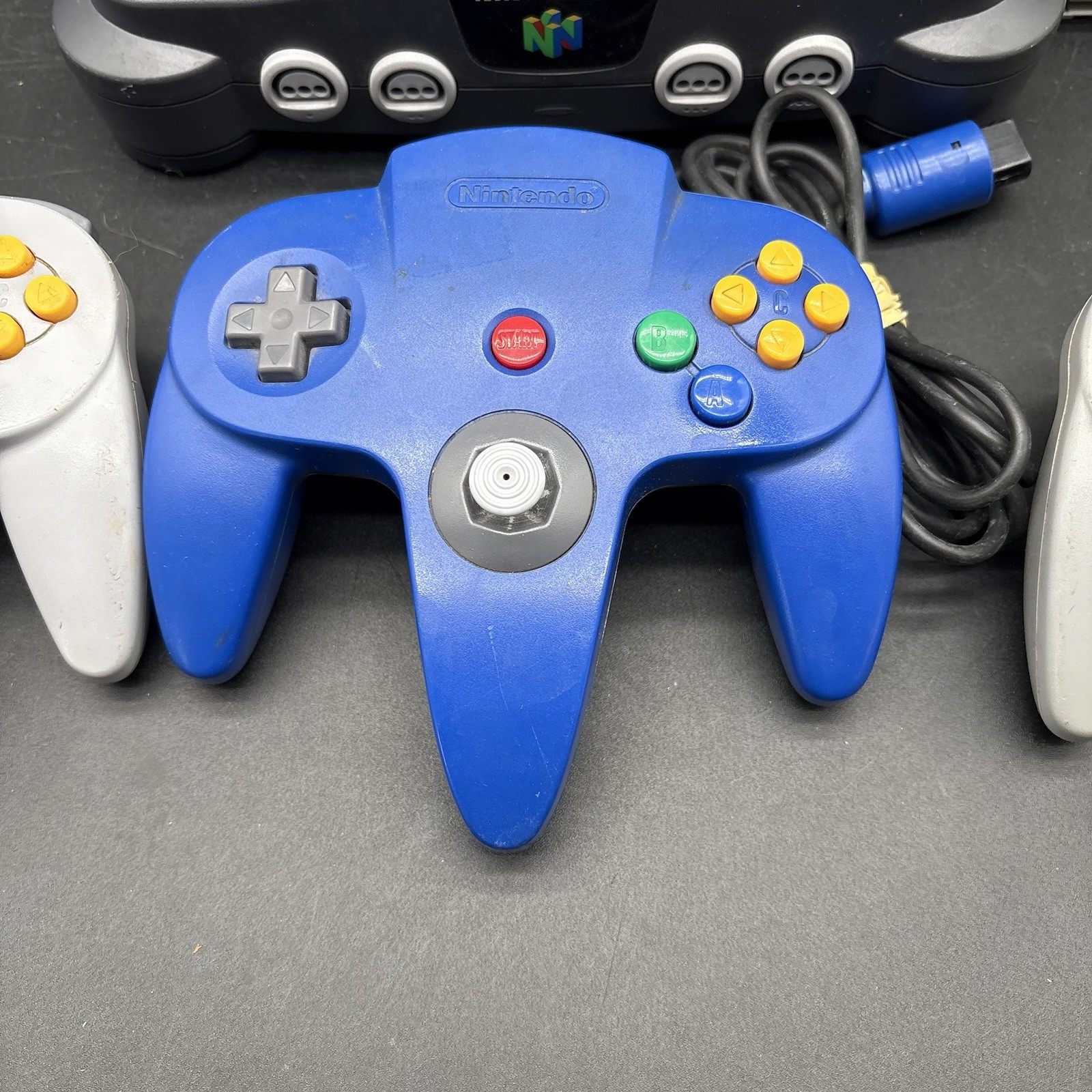 Nintendo 64 N64 Bundle – 1080 Snowboarding Game, 3 Controllers, TremorPak Tested