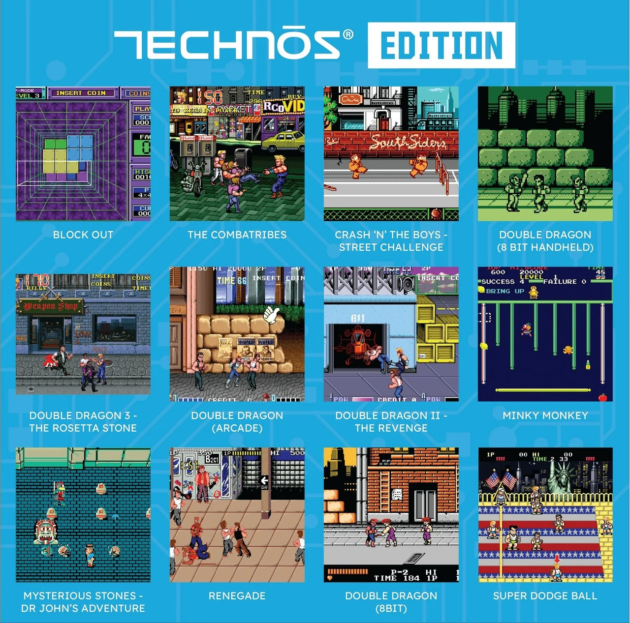 Hyper Mega Tech Technos Super Pocket Handheld Console (Evercade)
