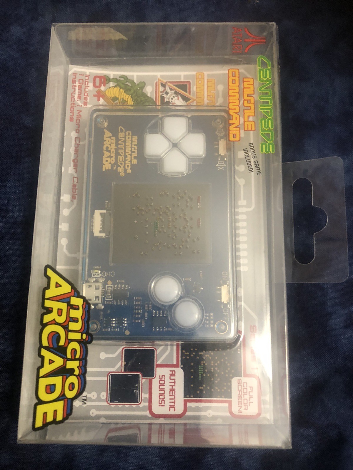 Atari Micro Arcade Centipede & Missile Command Series 2019 Handheld Game – NEW