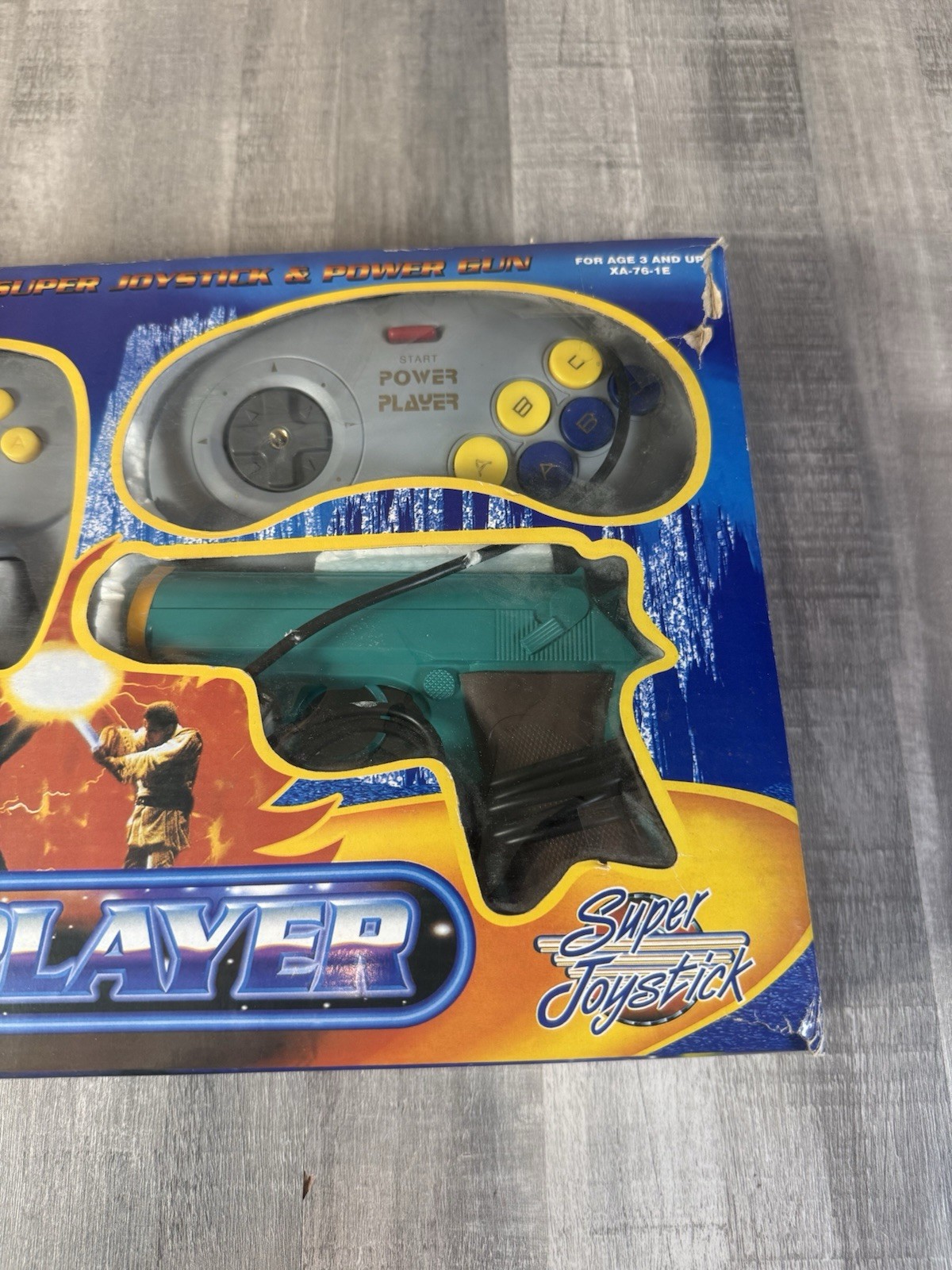 Power Player ’90s Super Joystick TV Game Controllers N64 Nintendo NES Bootleg H1