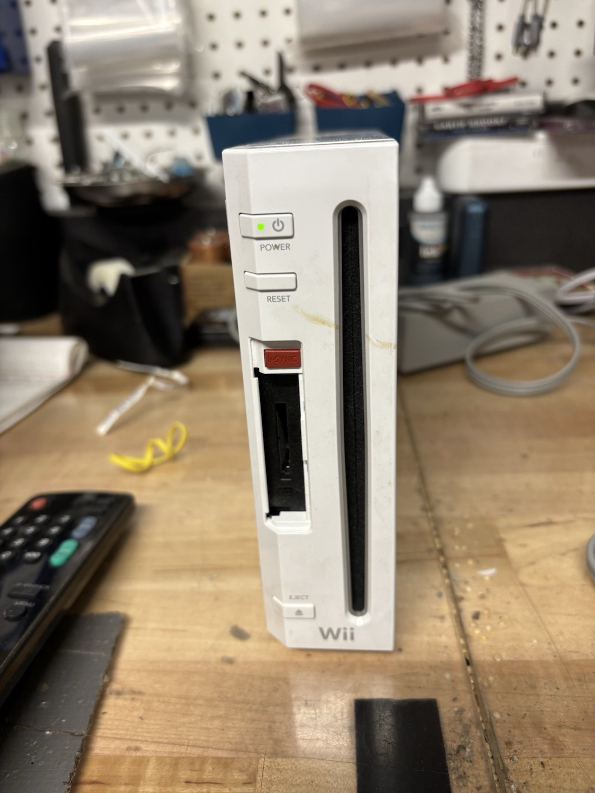 Nintendo Wii White Console – Tested & Working – RVL-001 GameCube Compatible