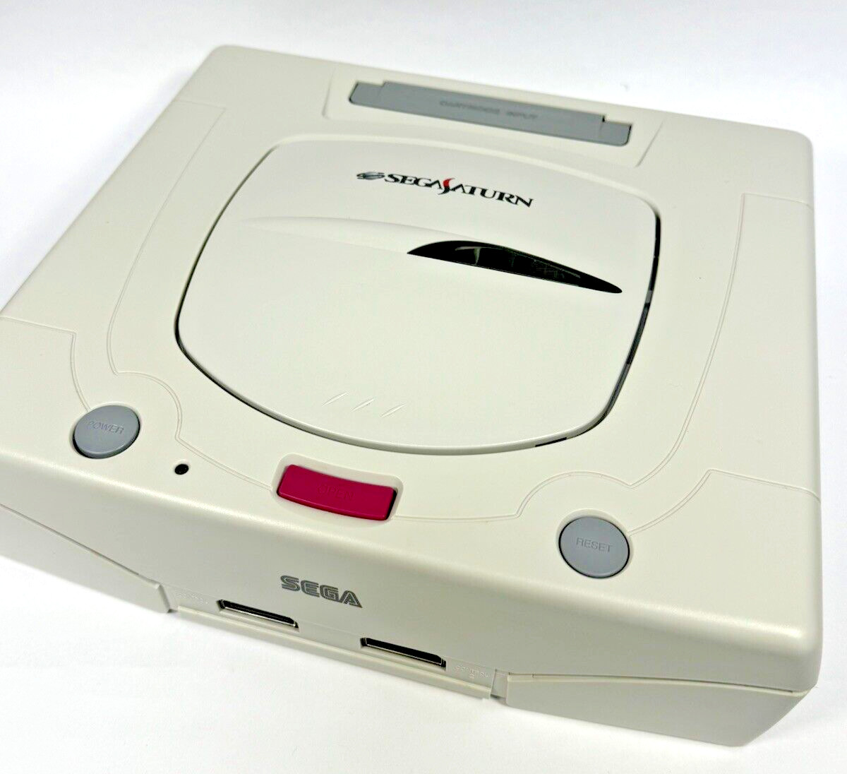 Sega Saturn White Console HST-3220 Console w/Box NTSC-J 1 software included