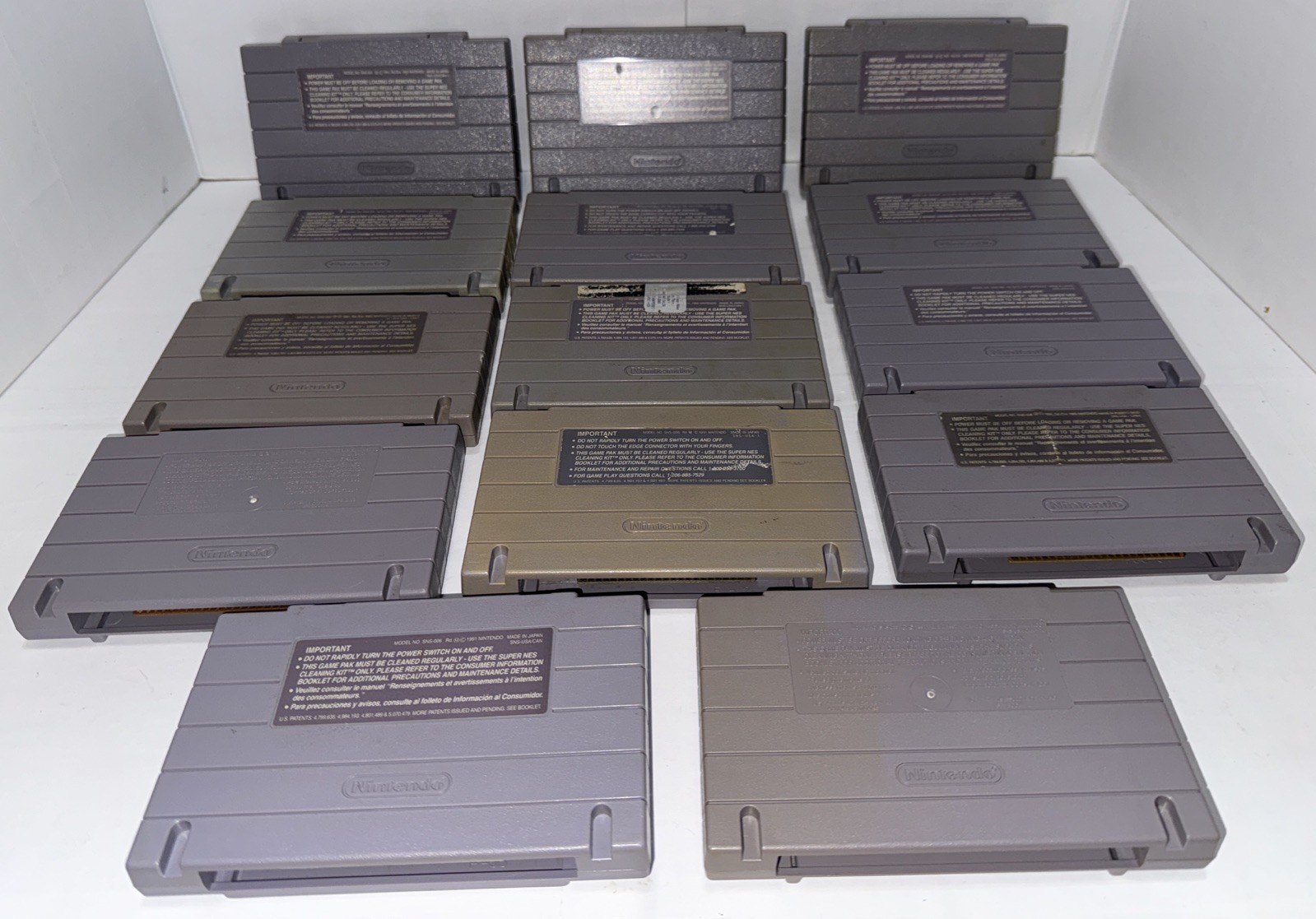 Yobo FC Twin SNES Console 2 Player Bundle w/ 14 Genuine Nintendo Games Plug Play