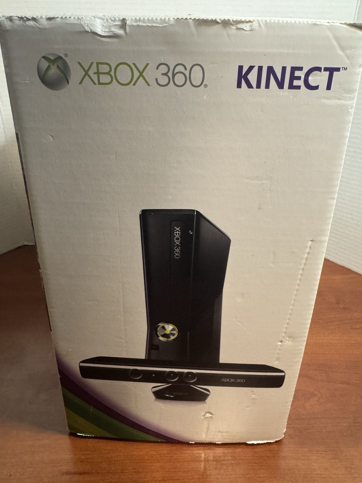 Xbox 360 Slim Kinect Bundle With 5 Games