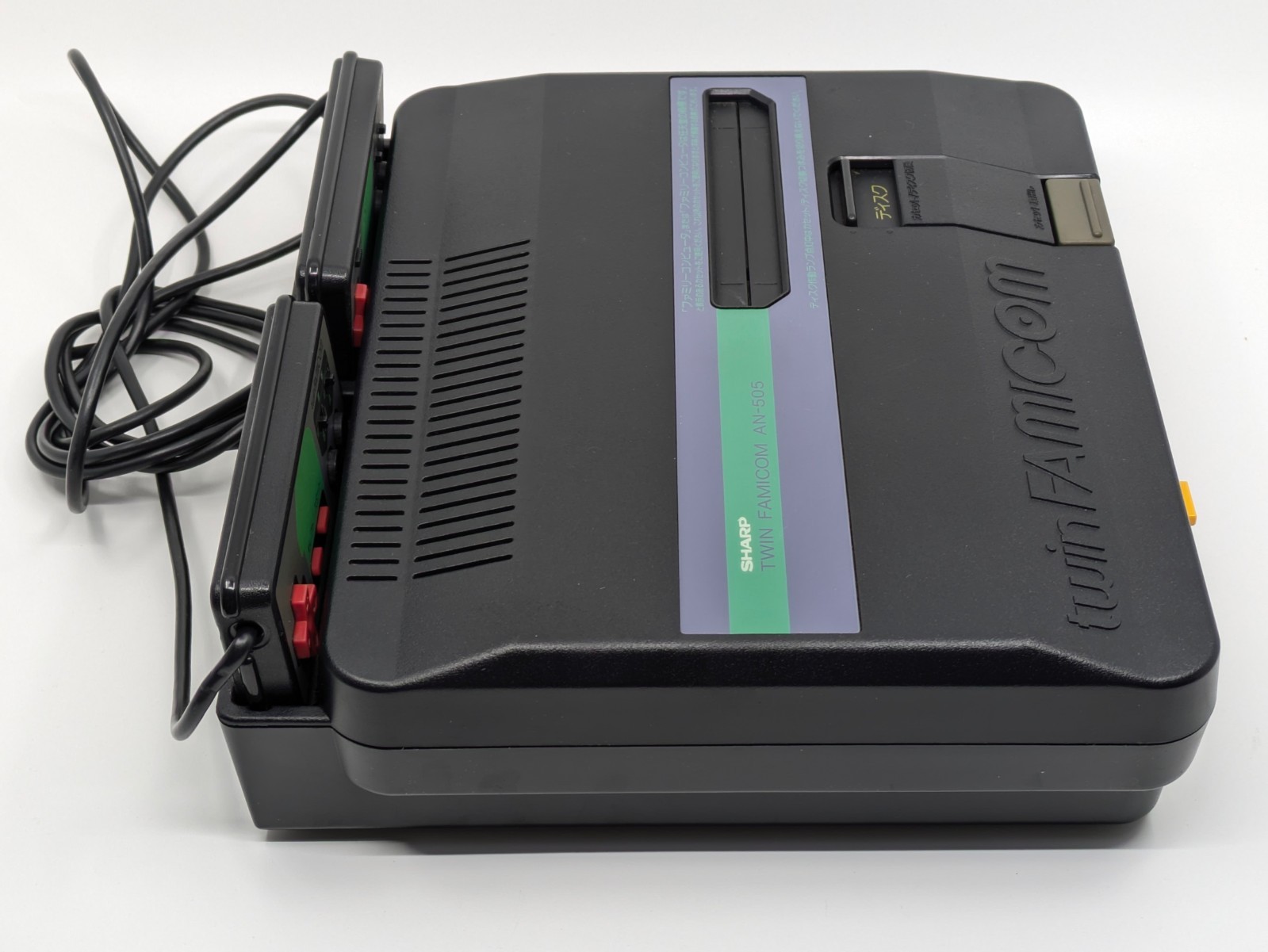 Sharp Twin Famicom AN-505BK Black | New Belt | Fully Tested & Working