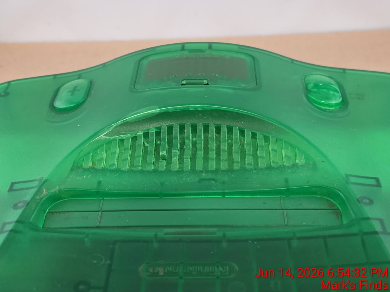 Nintendo 64 N64 Jungle Green Donkey Kong Console Bundle W/ Expansion Pak Tested