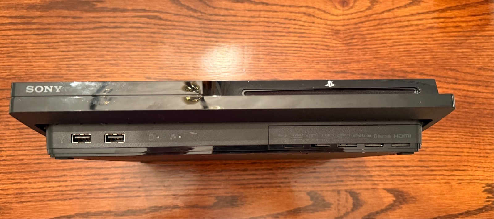 PARTS ONLY Sony PlayStation 3 CECH-2001A 120GB & THREE Controllers and cords!