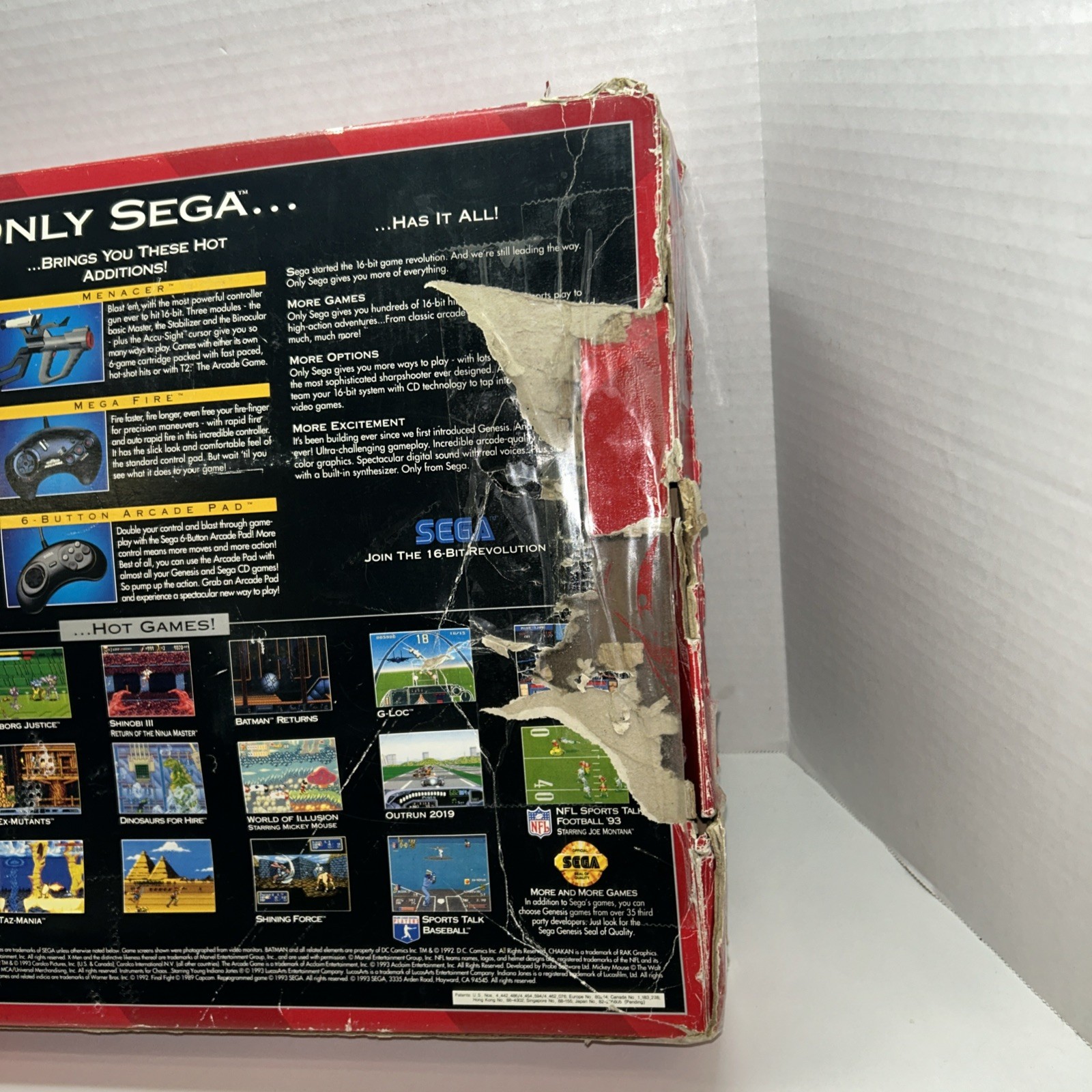 SEGA GENESIS MODEL 2 CONSOLE IN BOX – PLEASE READ
