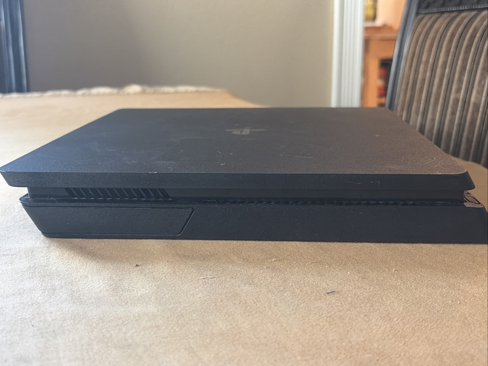 PlayStation 4 Slim PS4 1TB Black Console CUH-2215B v13.50 w/Cords Controller(6