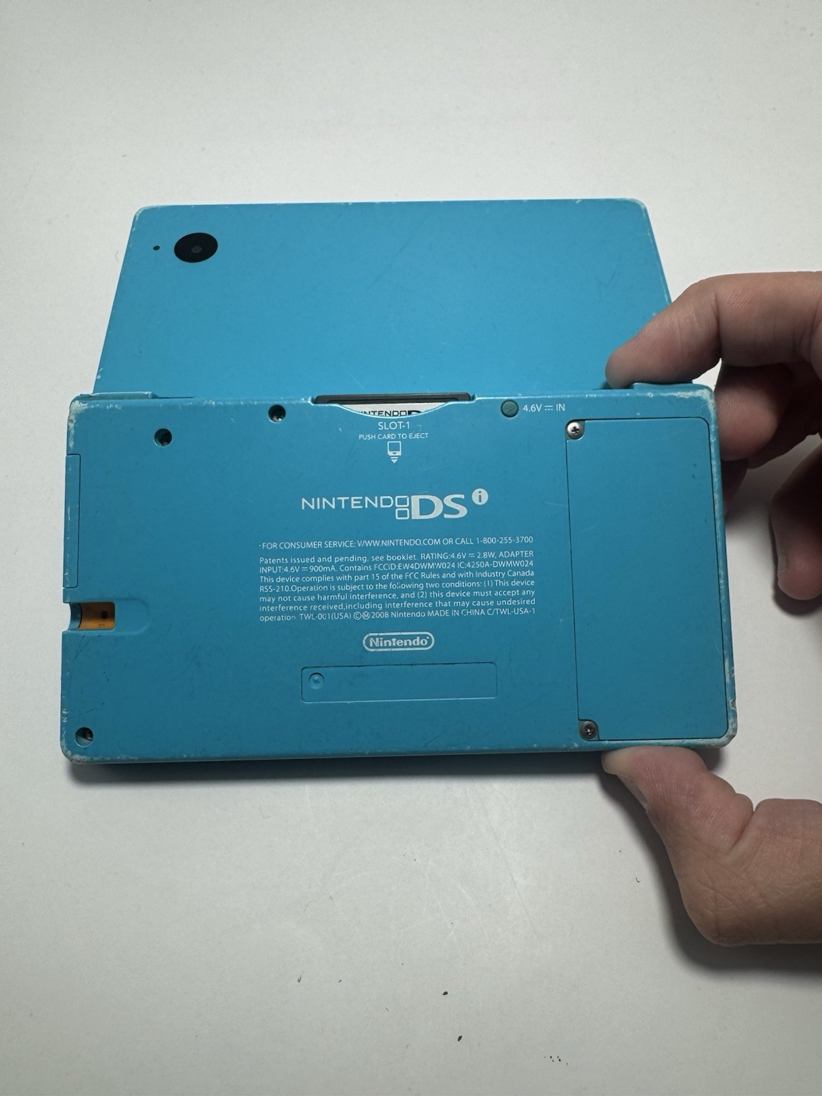 Nintendo DSi Handheld Game Console Only TWL-001 Blue (FULLY TEST)