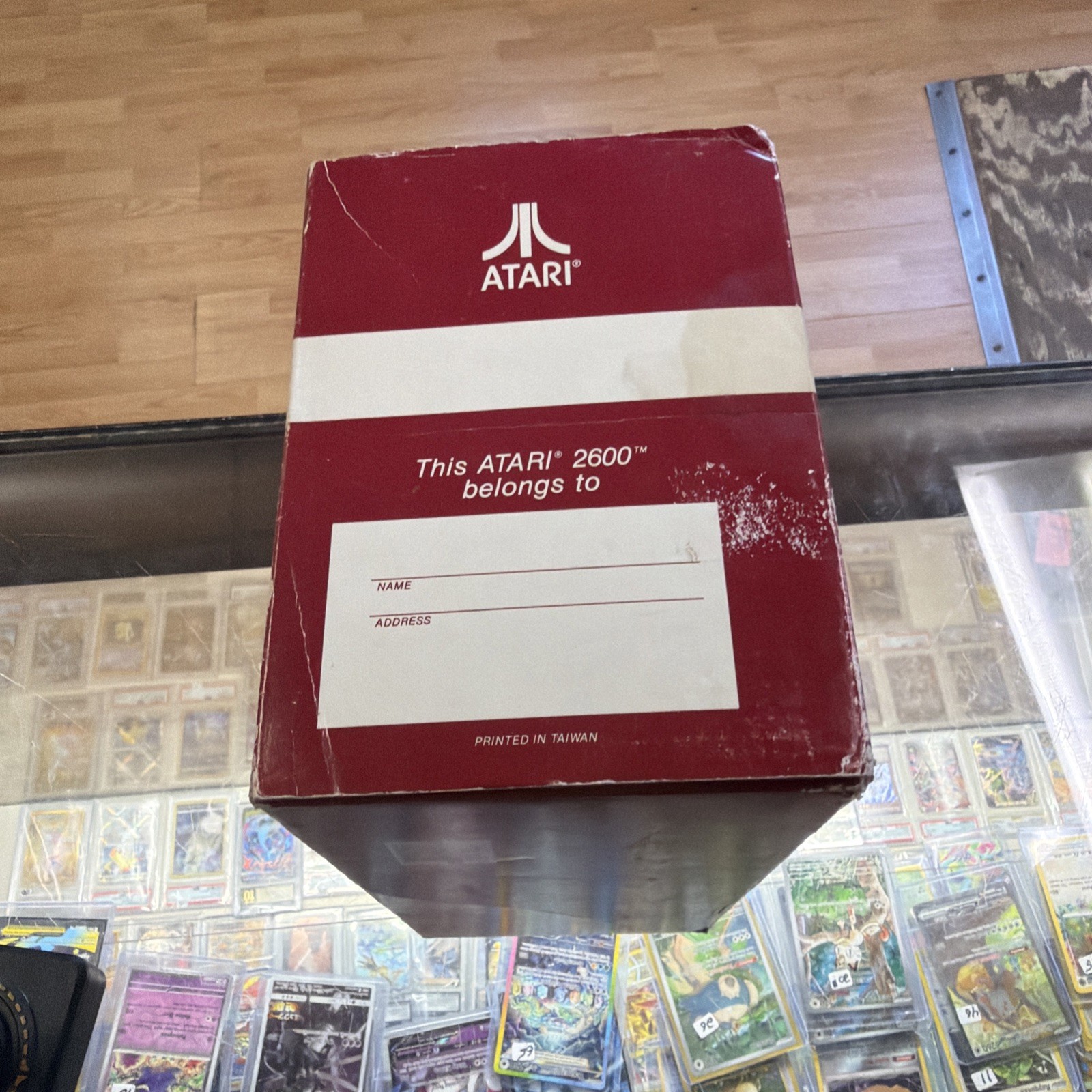 ATARI 2600 1987 Release Compact Junior Console Original Box No Av Adapter
