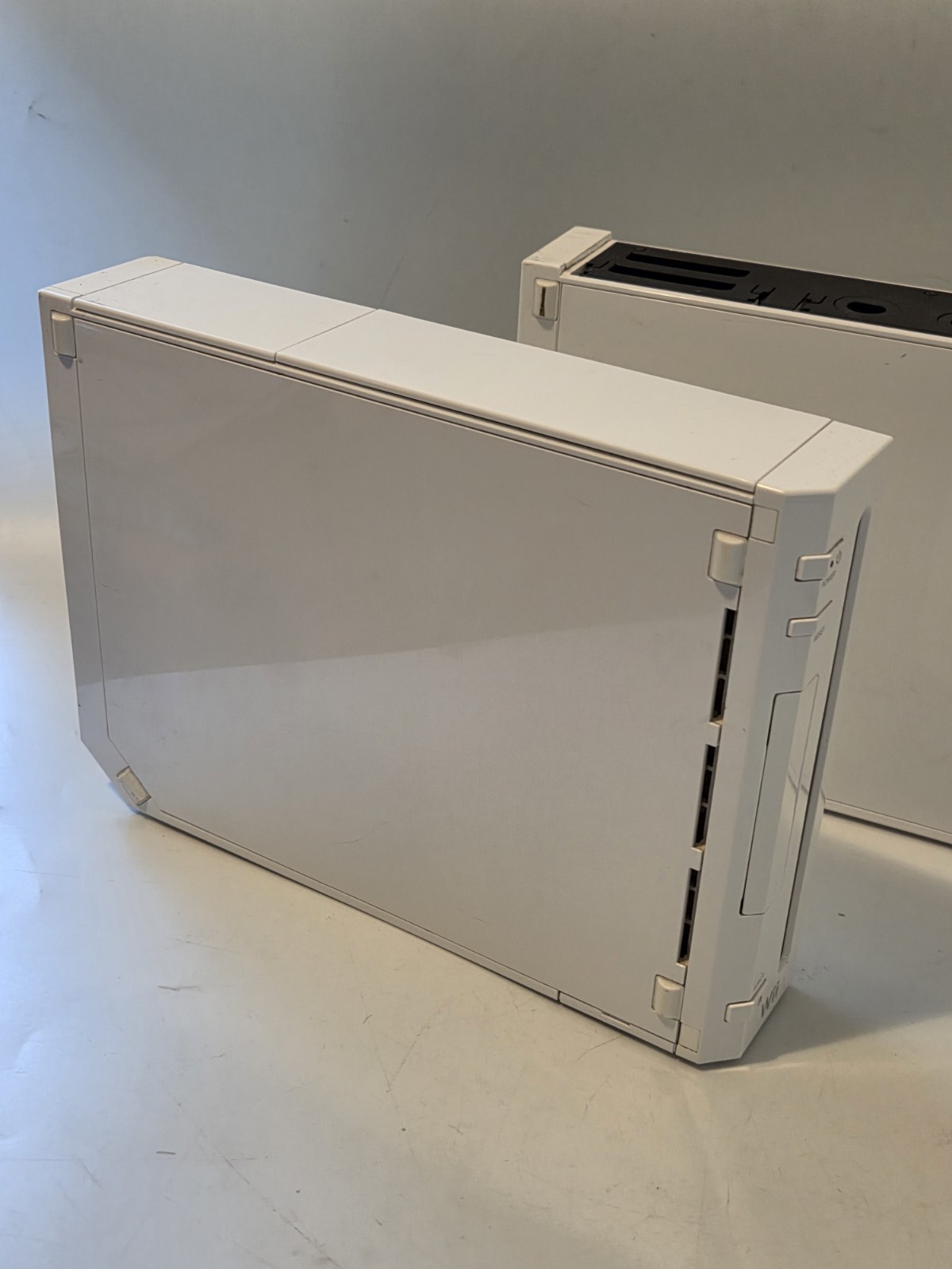 Lot Of 2 White Wii Consoles RVL-001(USA) Tested Both Work Great Games Installed