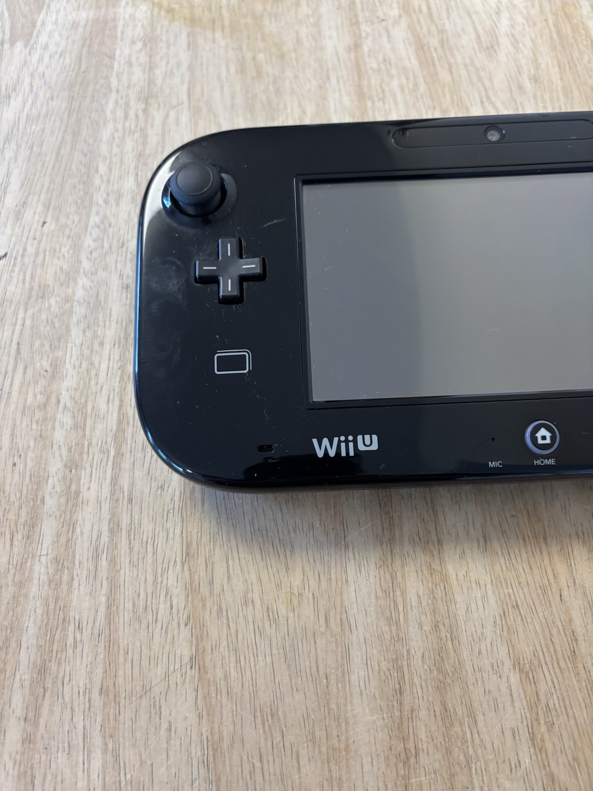 Nintendo Wii U Black 32GB Video Game Console Working See Description