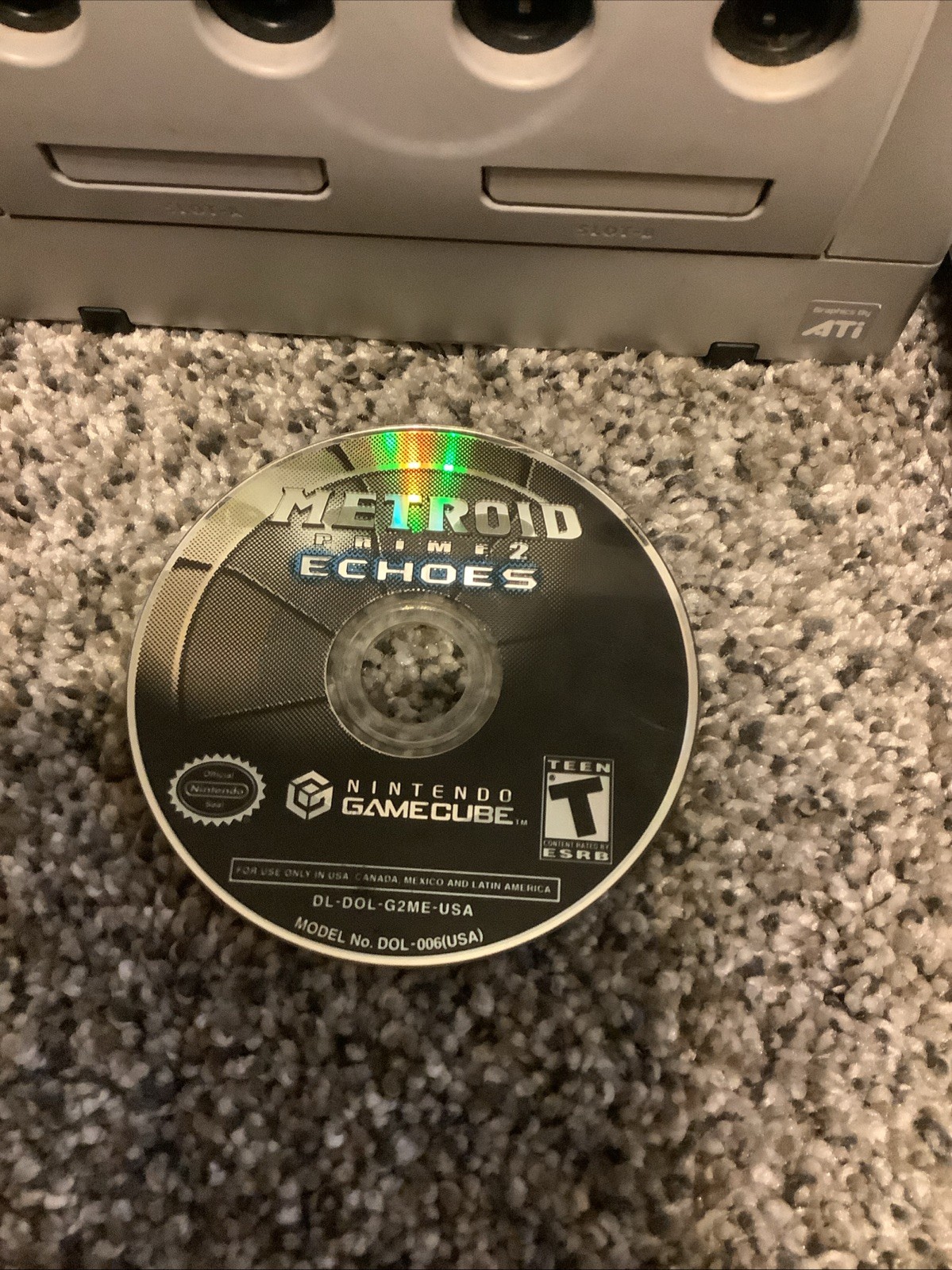 Nintendo GameCube Console Bundle Metroid Echos Madden Star Wars Works Tested
