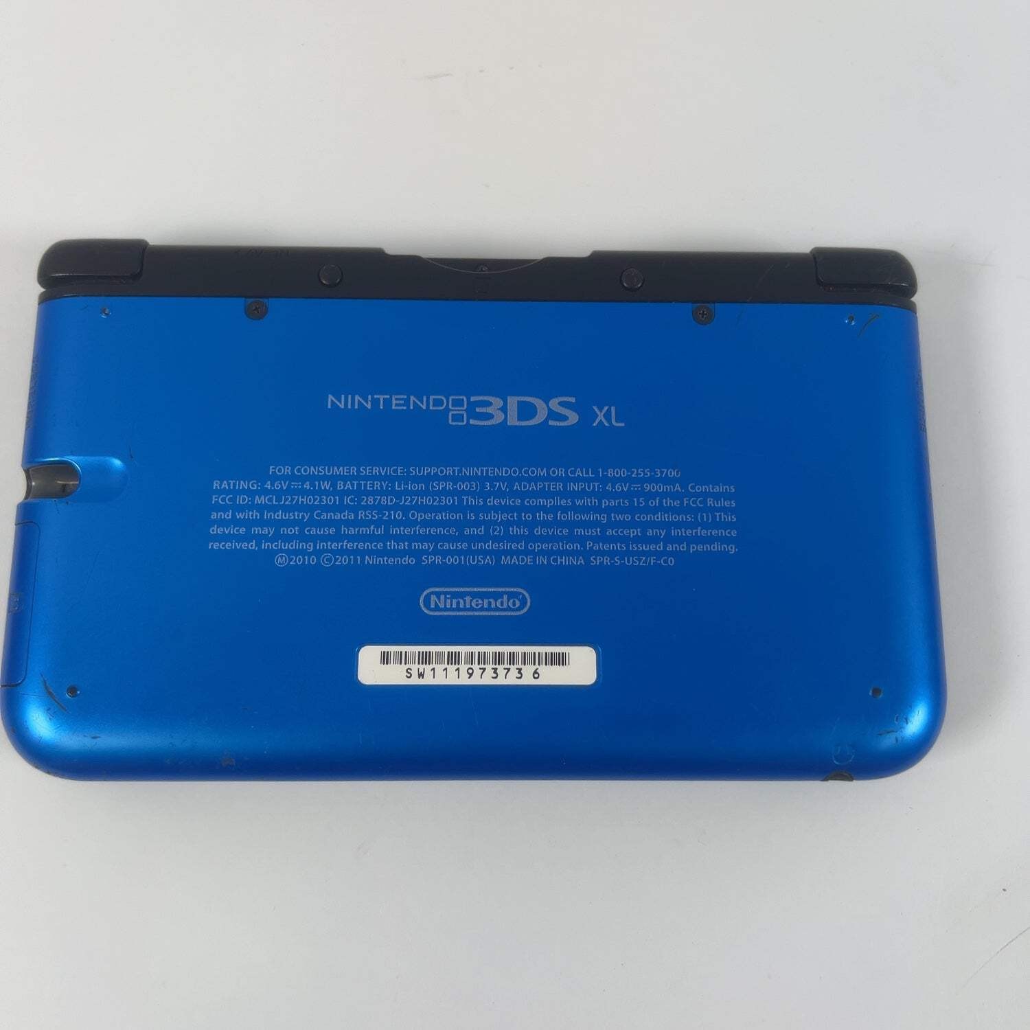 Nintendo 3DS XL Handheld Game Console Only SPR-001 Blue/Black