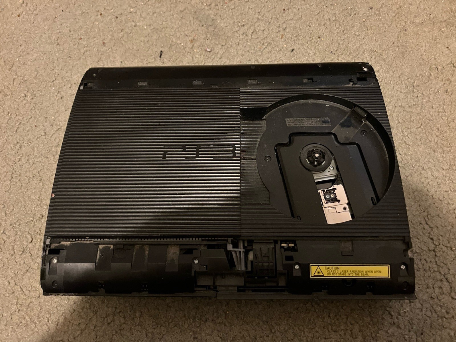 Sony PlayStation 3 250GB Console – Black For Parts