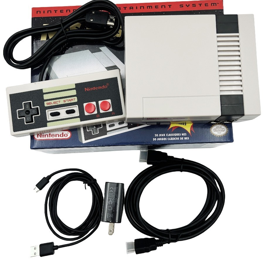 For Nintendo NES Classic Edition Mini 30 Games Brand New W/Controllers