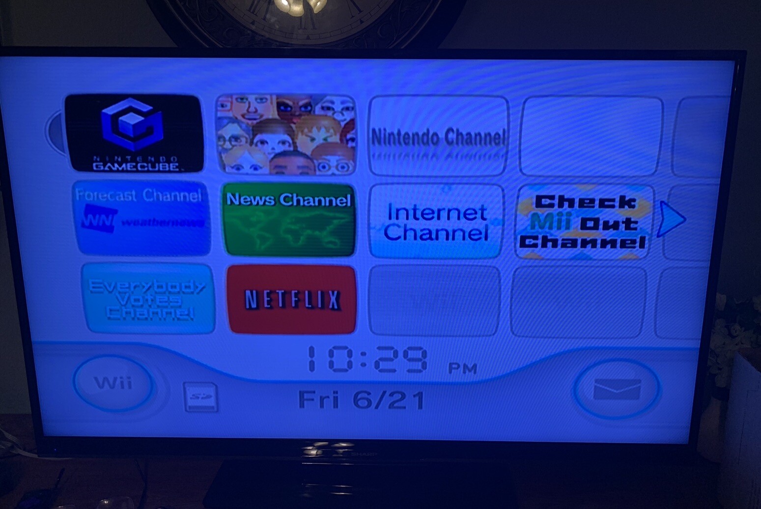 Nintendo Wii Video Game System RVL-001 Console Backwards Compatible Tested Works