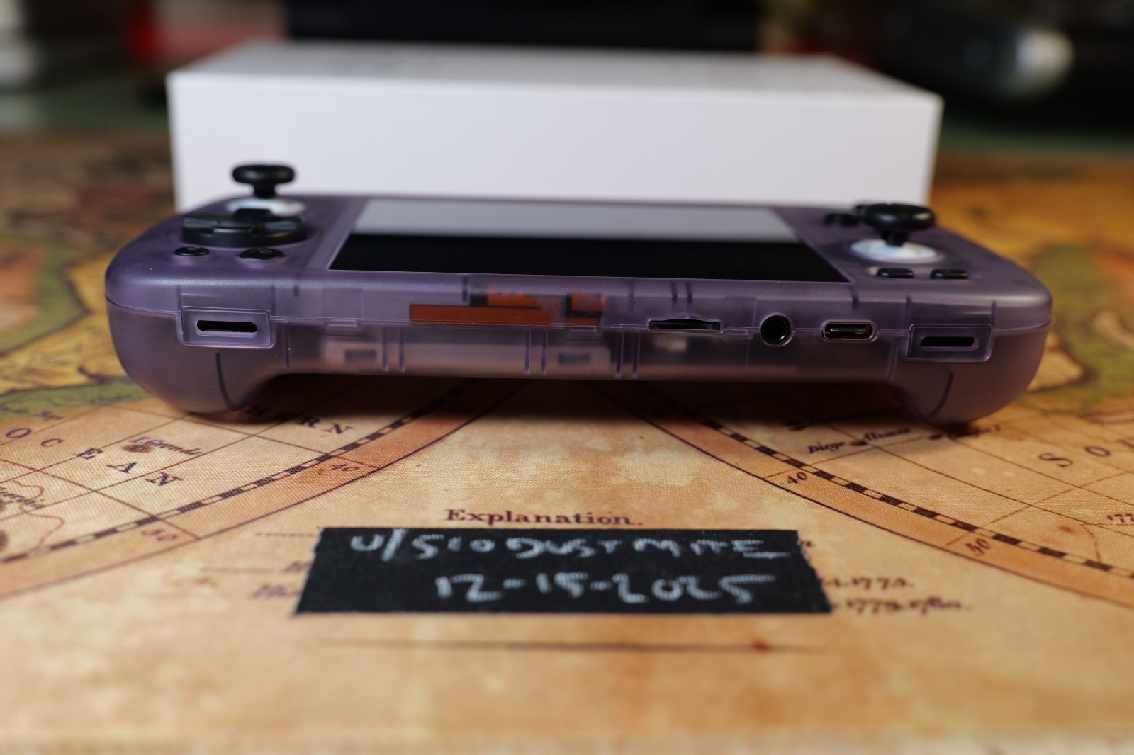 ANBERNIC RG406H (Transparent Purple) Android Retro Handheld Game Console