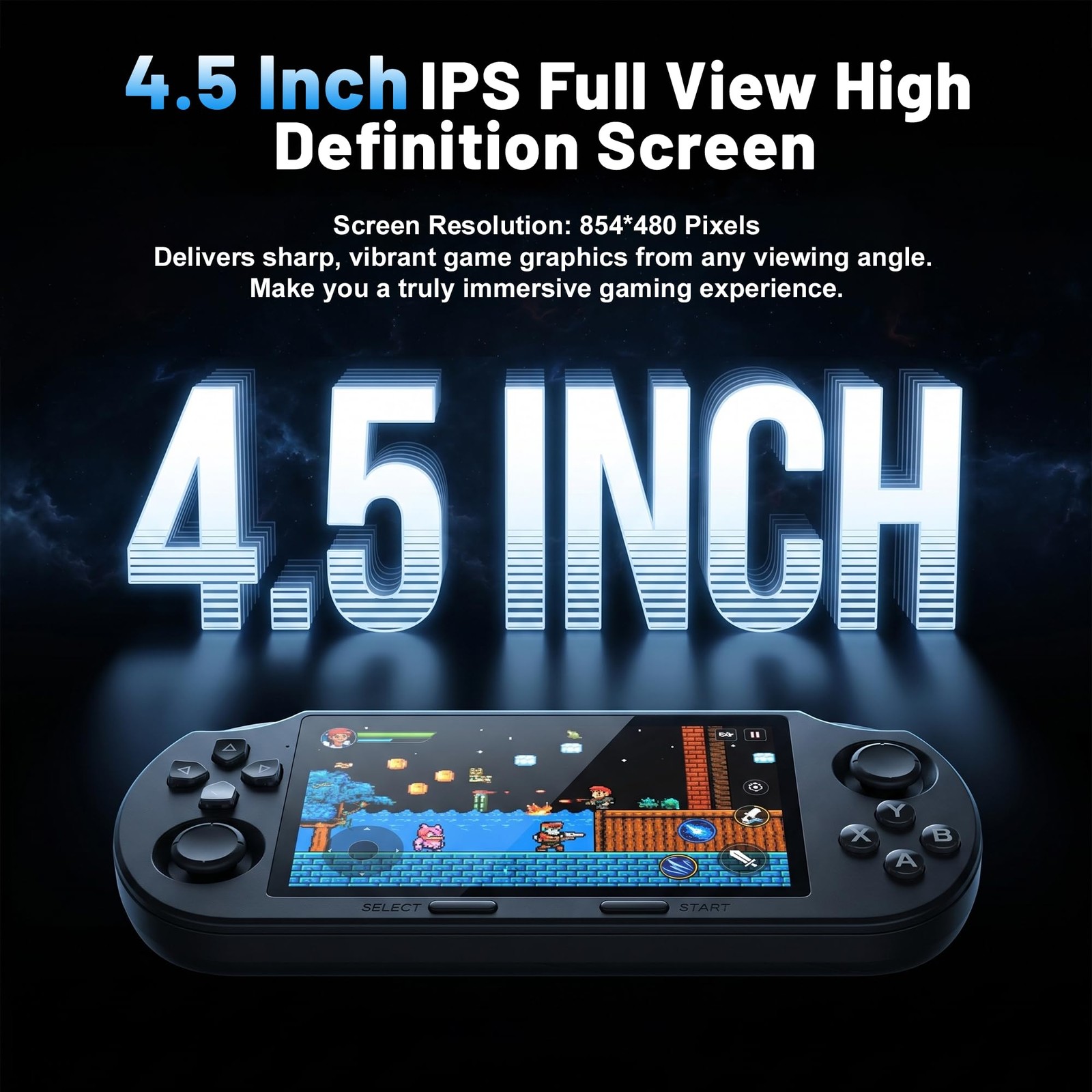 SF3000 Retro Handheld Game Console, Retro Gaming Console with 14 Emulators, 2…