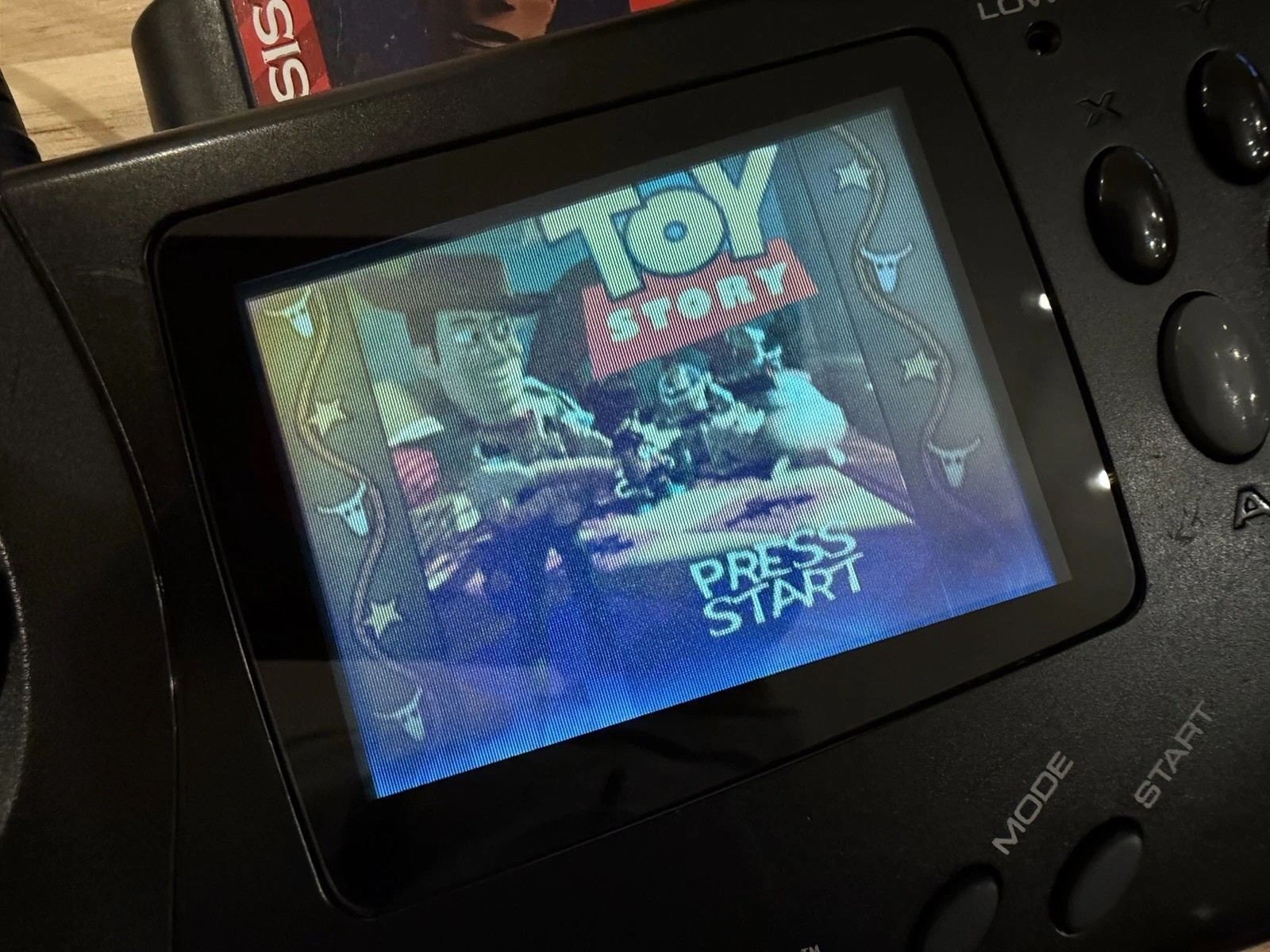 *RESTORED* OEM recapped SEGA Genesis Nomad bundle + aa battery pack