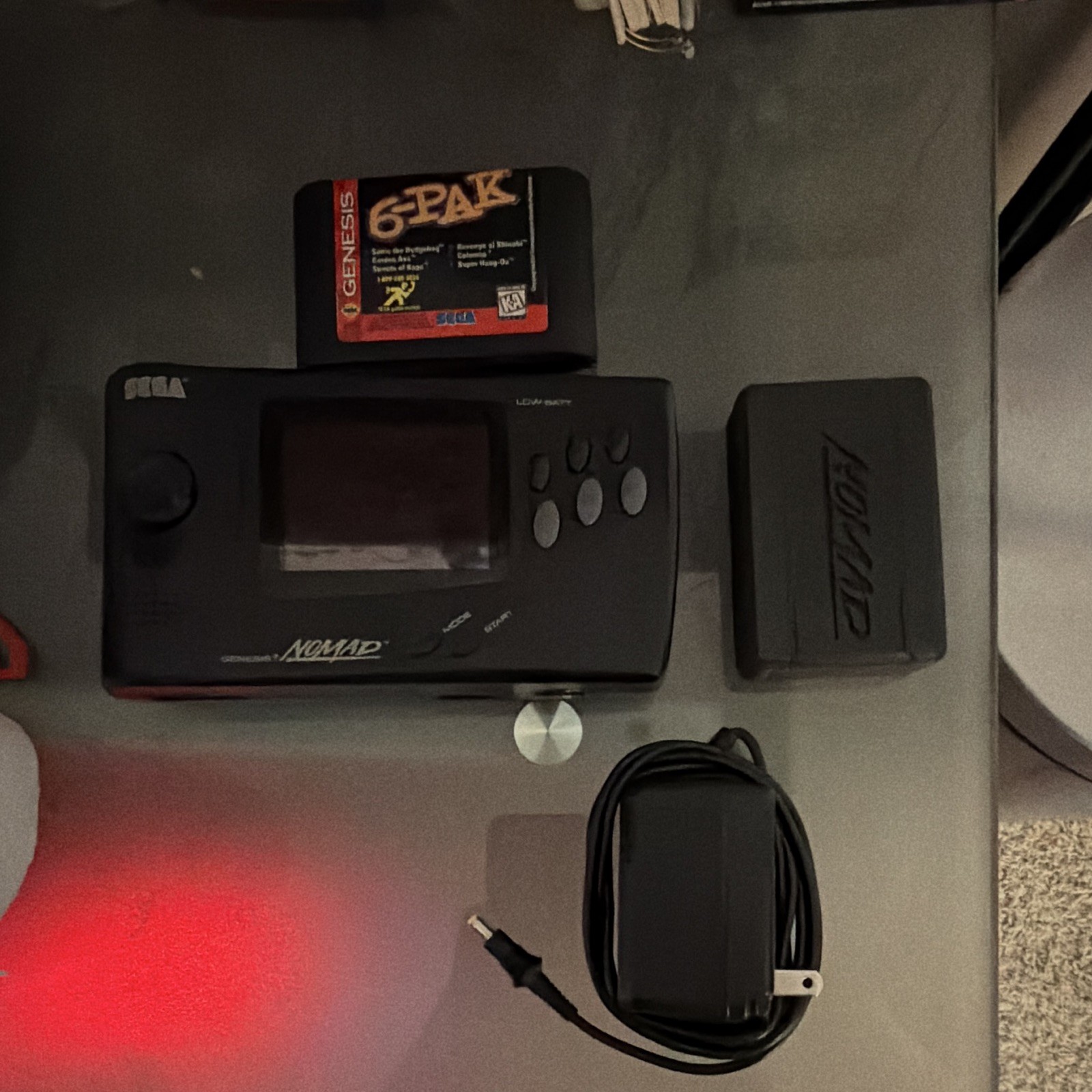 SEGA Genesis Nomad Handheld System Black MK-6100 NTSC-U/C (US/Canada)