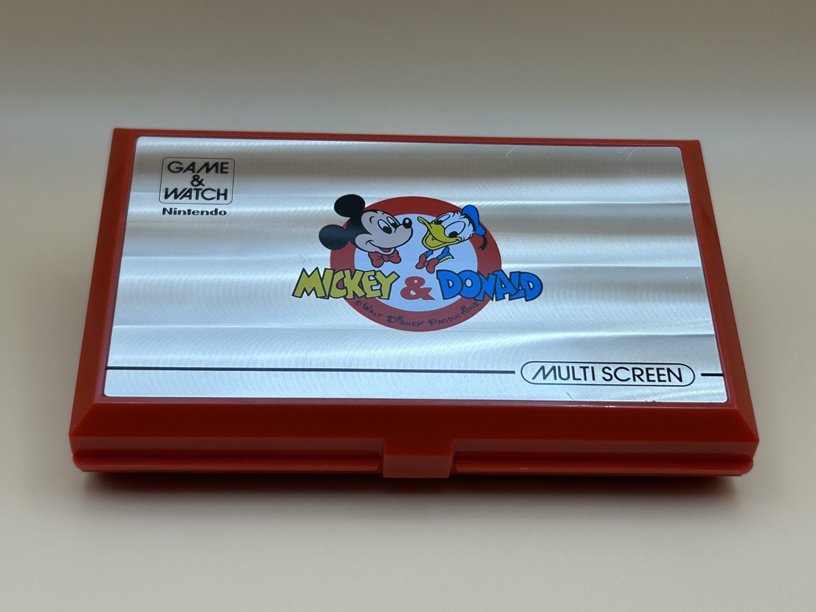 Nintendo Game & Watch MICKEY & DONALD DM-53 Multi Screen 1982 In Box 1982