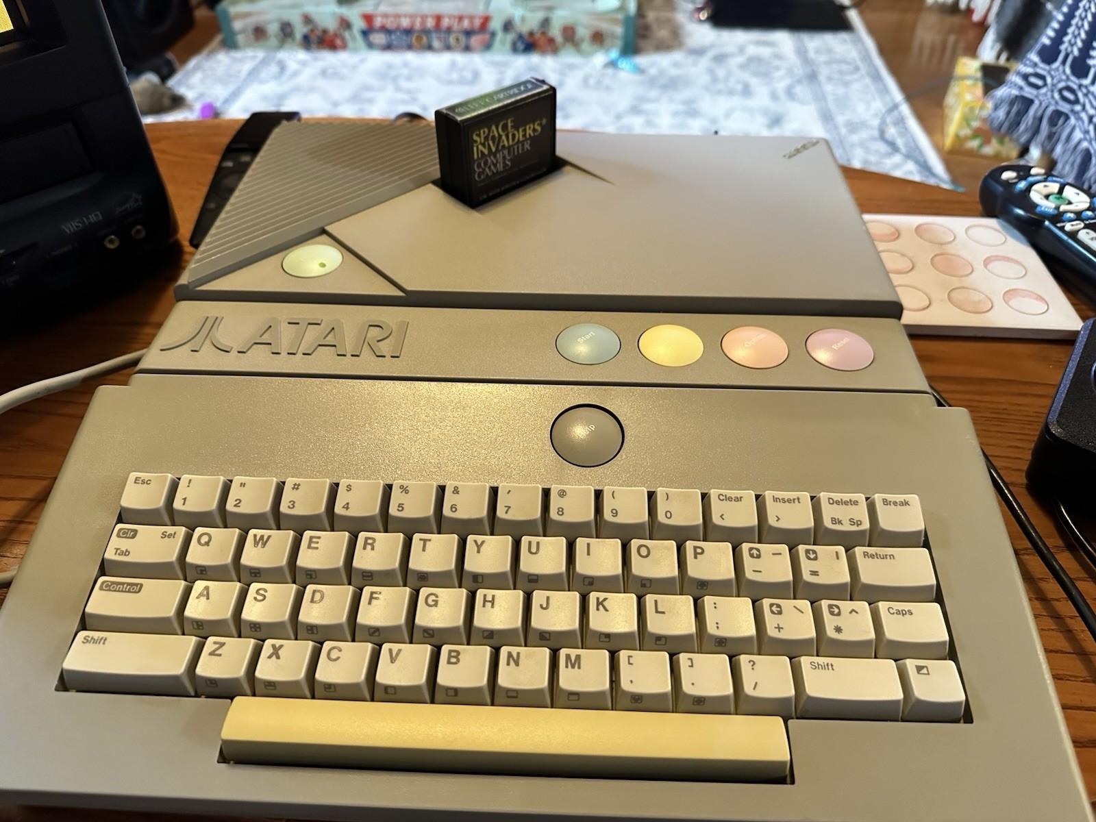Atari XE Game System With Joystick And All Cables