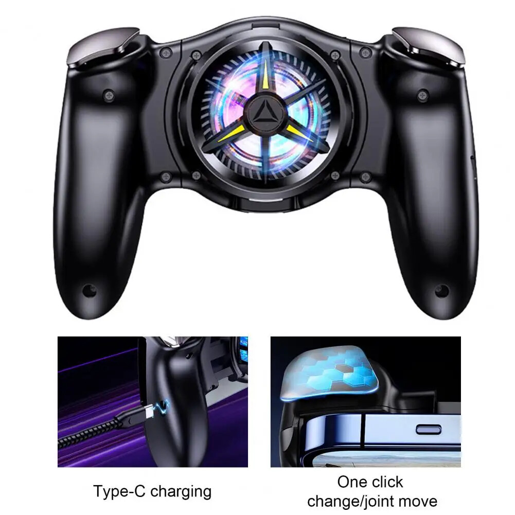 CAMWING Phone Gaming Controller Bluetooth Joysticks Radiator Gamepad iOS Android